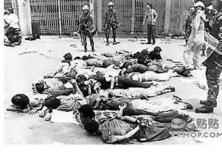 印尼大屠杀图片少女,中国为什么不出兵印尼,印尼屠杀华人事件始末