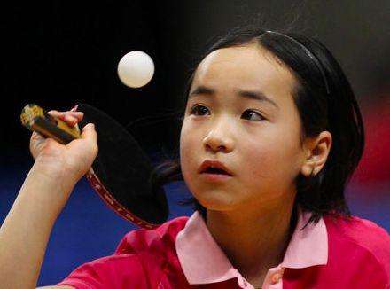 了乒乓球历史上的冠军纪录,她还战胜过中国实力选手王曼昱和朱雨玲,让